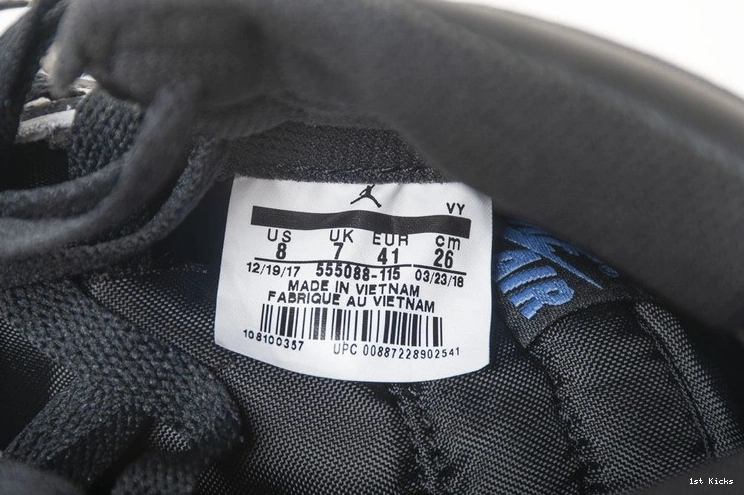 555088-115 OG Air Jordan Retro  High Blue 1 Moon 1009